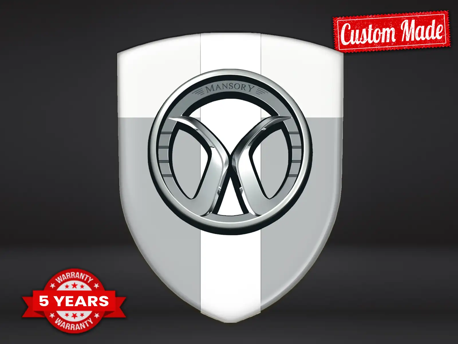 Mansory Fensteraufkleber Premium Stern Hochwertig Auto